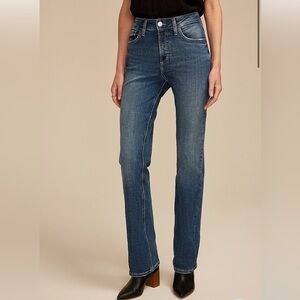 Silver Jeans Co. Avery Slim Boot Jean Classic Blue Women's Jeans